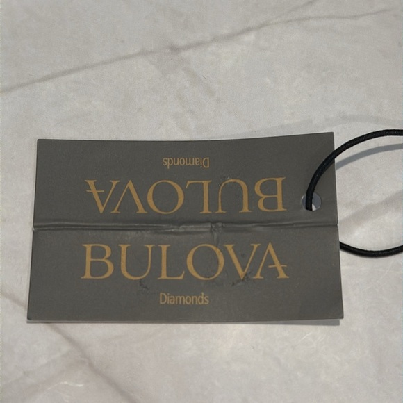 Bulova Men's Modern Diamond Accent Two-Tone Stainless Steel Bracelet Watch 40mm - Picture 12 of 12